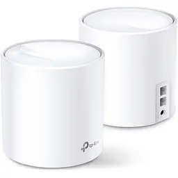 MESH-система TP-Link mesh Deco X20 AX1800 2Pcs White 802.11ax (DECO-X20-2-PACK) - мініатюра 2