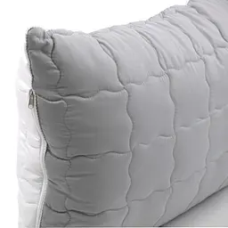 Подушка Руно 50х70 силіконова на блискавці Grey White (310.52_Grey White) - мініатюра 6