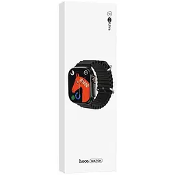 Смарт-годинник Smart Watch HOCO Y12 Ultra вологостійкий Чорний - мініатюра 4