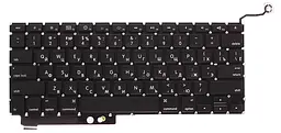 Клавіатура Apple MacBook Pro (A1286) (2011, 2012) з підсвічуванням (Light), Black, (No Frame), з (SD), UA (горизонтальний ентер)