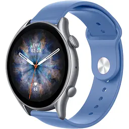 Ремінець ArmorStandart Silicone Watch Strap 22mm Sea Blue (ARM80667) - мініатюра 2