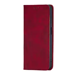 Чохол-книжка Premium Samsung A24 4G (A245) Dark Red