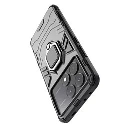 Чохол бампер Primolux Ring Armor для Xiaomi Redmi K70E / Poco X6 Pro Black - мініатюра 3