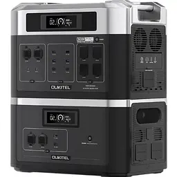 Зарядна станція Oukitel на 4096 Wh: зарядна станція BP2000E PRO (2048Wh/ 3600W) та додаткова батарея B2000 (2048Wh) - мініатюра 3