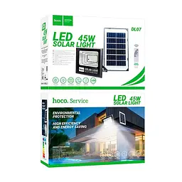 Світильник на сонячній панелі Hoco DL07 Outdoor Solar Energy Garden Light 45 Вт - мініатюра 7