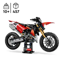 Конструктор LEGO Technic Мотоцикл Ducati Desmo450 MX Factory 457 ел. (42238) - мініатюра 6