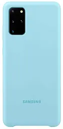 Чохол силіконовий Silicone Cover EF-PG985TLEGRU для Samsung Galaxy S20 Plus (6.7") Blue
