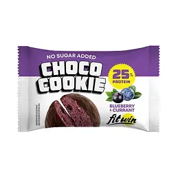 Протеїнове печиво, Choco Cookie 25% — 10 × 40 г Blueberry Currant