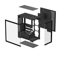 Корпус Deepcool CG580 Black без БЖ (R-CG580-BKNDA0-G-1) Без БП - мініатюра 10