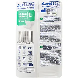 Підгузки для дорослих ActiLife Med Basic L 30 шт. - мініатюра 15