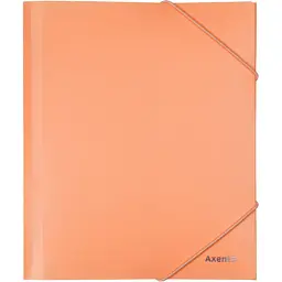 Папка на резинках Axent A5 410 мкм Pastelini peach (1514-42-A)
