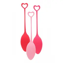 Вагінальні кульки Mae B Pelvic Floor Exercise Trainer, 3.2 см (рожевий)