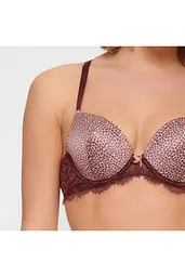 Бюстгальтер пуш-ап +1 гелевий 6613 LingaDore шоколад 80C - мініатюра 4