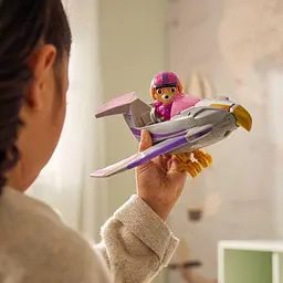 Великий рятувальний автомобіль-трансформер Spin Master PAW Patrol Джунглі Цуценячий патруль з водієм Скай (SM17776/0617) - мініатюра 7
