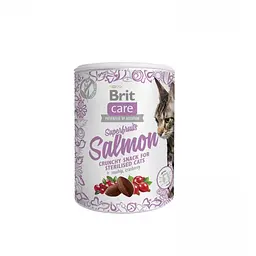 Ласощі для котів Brit Care Cat Snack Superfruits Salmon лосось 100 г (111270)