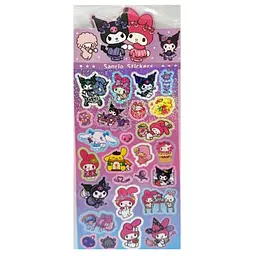 Декоративні наклейки "Sanrio Stickers" Bambi SZ240906-6 з блискітками