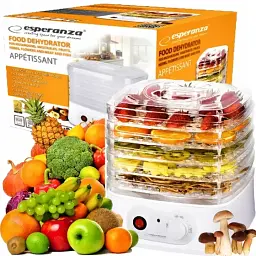 Сушка для овочів та фруктів Esperanza EKD004 Appetissant - мініатюра 6