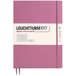 Блокнот Leuchtturm1917 Master Slim A4+ Dusty Rose лінія (372339)