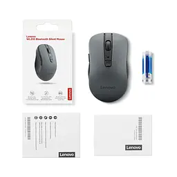 Мишка Lenovo WL310 Silent Bluetooth Grey (GY51Q65621) - мініатюра 7