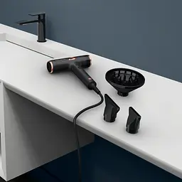 Фен Rowenta T-Shape Maestria Nano, 1700Вт, 3 режими, дифузор, іоніз-я, хол. обдув, чорний - мініатюра 10