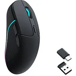 Мишка Keychron M3 Wireless/Bluetooth/USB Black (M3-A1)