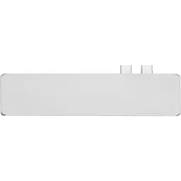 USB-хаб PowerPlant Type-C - HDMI 4K, USB 3.0, USB Type-C, SD, microSD - мініатюра 2