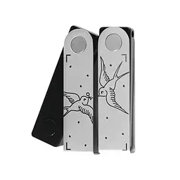Набір із двох апаратних крипто-гаманців Ledger Nano X Valentine's Pair з гравіюванням Чорні (LNXVP2) - мініатюра 2