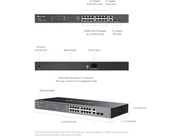Комутатор TP-LINK ES220GMP - мініатюра 6