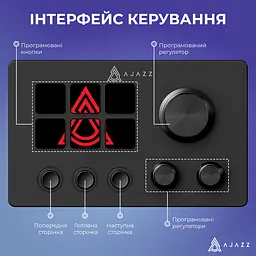Контролер для стримінгу Ajazz AKP03E USB Black (AKP03E-B) - мініатюра 10