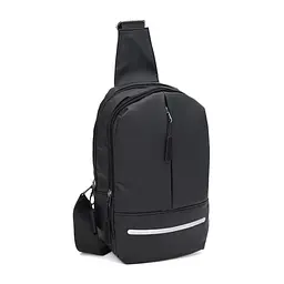 Рюкзак Monsen C1HSM1991bl-black 28х17х10 см Чорний