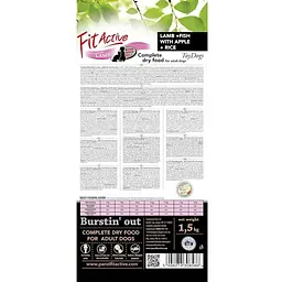Сухий корм для собак дрібних порід FitActive Adult, 1,5 кг - мініатюра 2