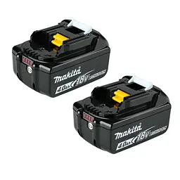 Набір акумуляторів BL1840B (2 шт) та зарядний пристрій для продукції Makita 197504-2 (LXT) - мініатюра 2