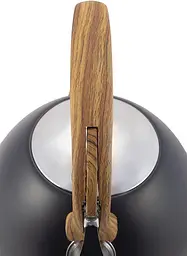 Чайник Whistling Kettle Black із нержавіючої сталі зі свистком Kamille 20 см kuh0006800 - мініатюра 7