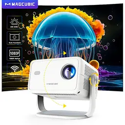 Мультимедійний смарт проектор з автофокусом Magcubic L018 1080P 1/8 Гб до 650 ANSI Android 11 - мініатюра 6