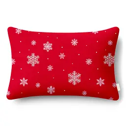 Дитяча постільна білизна фланель Cosas SNOWFLAKES CRANBERRY 110х140см (Flannel_SnowflakesCranberry_01Snow_140) - мініатюра 4