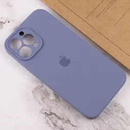 Чохол Silicone Case Full Camera Protective AA для Apple iPhone 14 Pro 6.1" Сірий / Lavender Gray - мініатюра 4