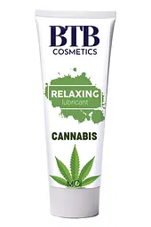 Змазка на гібридній основі BTB Relaxing Lubricant Cannabis (100 мл). Розслаблення, зволоження та тривале ковзання - мініатюра 5