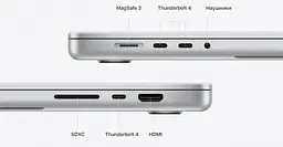 Ноутбук Apple MacBook Pro 14'' M1 Max 32GB/1TB [Z15G001WQ\Z15H00106] Space Gray [65205] - мініатюра 6
