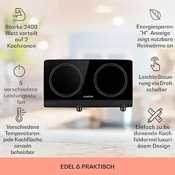 Плита інфрачервона Klarstein Cookbuddy (10035705) - мініатюра 4
