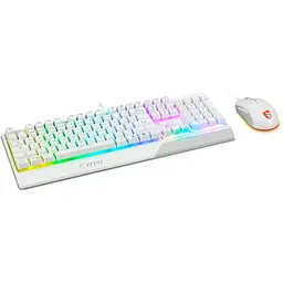 Комплект (клавіатура + миша) MSI Vigor GK30 Combo White UA (S11-04UA302-CLA) [122965] - мініатюра 3