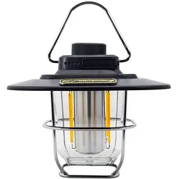 Ліхтар Westinghouse RETRO 4W LED Filament WF242 Type-C з функцією Power Bank Чорний (WF242-CB(Black))