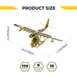 Колекційна модель Metal Time Celestial Hercules Aurum Wings MT100AW - мініатюра 3