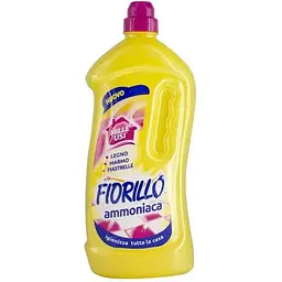 Універсальний миючий засіб FIORILLO 1,85л з Аміаком Ammoniaca (деревина, мармур, плитка)