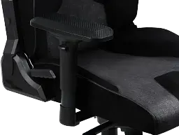 Геймерське крісло GT Racer чорне з темно-сірим (X-8007 Dark Gray/Black Suede) - мініатюра 4