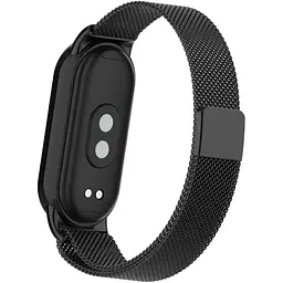 Ремінець ArmorStandart Milanese Magnetic Band для Xiaomi Smart Band 8 / 9 / 10 Black (ARM86890) [94763] - мініатюра 2