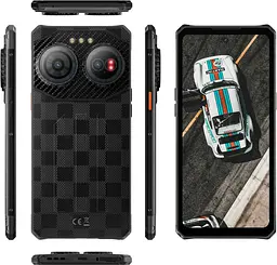 Смартфон Oukitel F150 Air3 12/512GB Check Black (Global Version) NFC - мініатюра 2