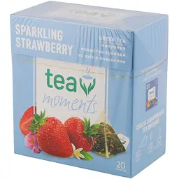 Чай Tea Moments Sparkling Strawberry 34 г (20 пір. х 1.7 г) - мініатюра 3