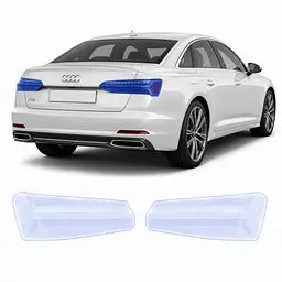Антигравійна захисна бронеплівка за лекалами для Audi A6 C8 2018-2022 - задні ліхтарі стопи