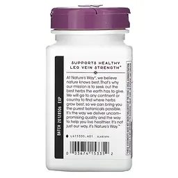 Натуральна добавка Nature's Way Leg Veins, 120 вегакапсул - мініатюра 3