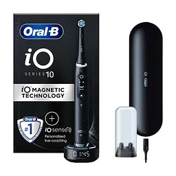 Электрическая зубная щетка Braun Oral-B iO Series 10 iOM10.1B4.2AD Black - миниатюра 2